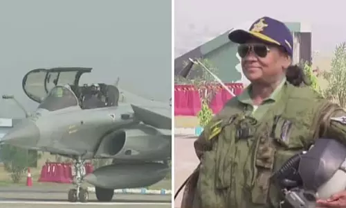 द्रौपदी मुर्मू ने अंबाला एयर बेस का दौरा किया; राष्ट्रपति ने राफेल में उड़ान भरकर रिकॉर्ड बनाया