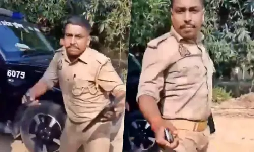 पुलिसकर्मी गुंडागर्दी मामले में सस्पेंड, युवक के साथ जबरन किया था मारपीट