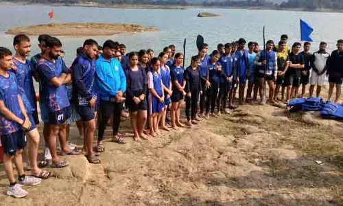 देहरी कॉलेज ने HPU टूर्नामेंट में कयाकिंग में दो स्वर्ण पदक जीते