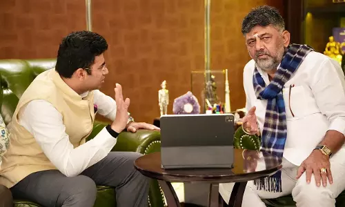 Bengaluru ट्रैफिक पर तेजस्वी सूर्या के सुझावों को लेकर डिप्टी सीएम शिवकुमार का बयान