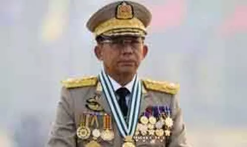 म्यांमार चुनाव के लिए सैन्य समर्थित पार्टी ने अभियान शुरू किया म्यांमार चुनाव के लिए सैन्य समर्थित पार्टी ने अभियान शुरू किया