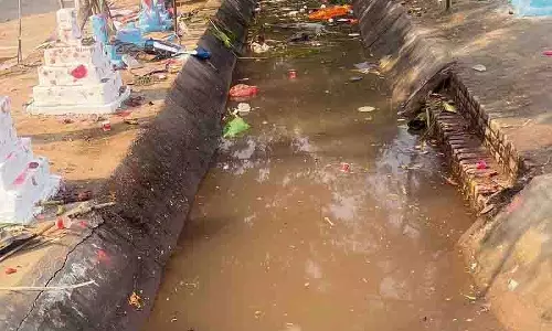 छठ पर्व खत्म, Phagwara में गंदगी बरकरार