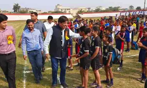 MLA ने किया जिला स्तरीय खेलकूद प्रतियोगिता का उद्घाटन MLA ने किया जिला स्तरीय खेलकूद प्रतियोगिता का उद्घाटन