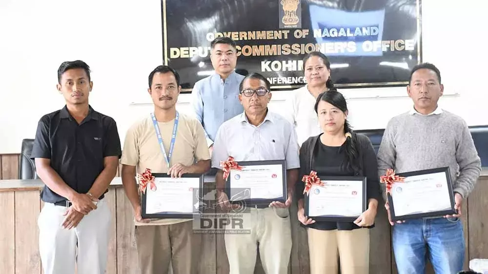 Nagaland में मेंगुजुमा गांव और केएमए के 3 स्कूल तंबाकू मुक्त घोषित Nagaland में मेंगुजुमा गांव और केएमए के 3 स्कूल तंबाकू मुक्त घोषित