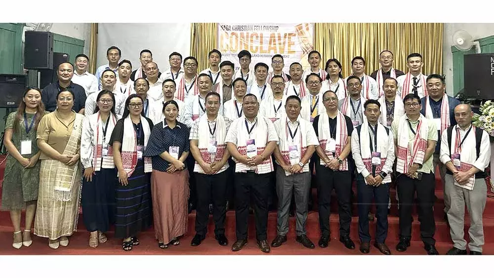 Nagaland क्रिश्चियन फेलोशिप कॉन्क्लेव आध्यात्मिक नवीनीकरण और नेतृत्व चिंतन को बढ़ावा देता Nagaland क्रिश्चियन फेलोशिप कॉन्क्लेव आध्यात्मिक नवीनीकरण और नेतृत्व चिंतन को बढ़ावा देता