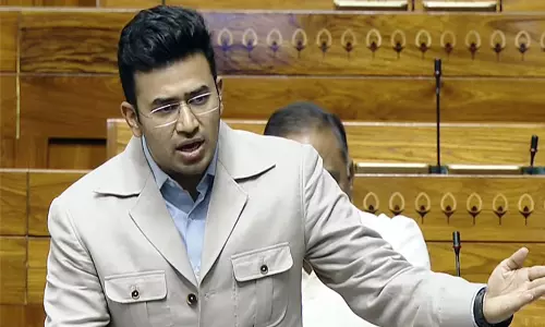 तेजस्वी सूर्या का DK शिवकुमार पर तंज, कहा- “सुरंग सड़क वैवाहिक परियोजना है, ट्रैफिक समाधान नहीं”