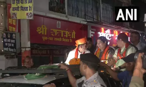 दानापुर में बीजेपी प्रत्याशी रामकृपाल यादव के समर्थन में रेखा गुप्ता का रोड शो