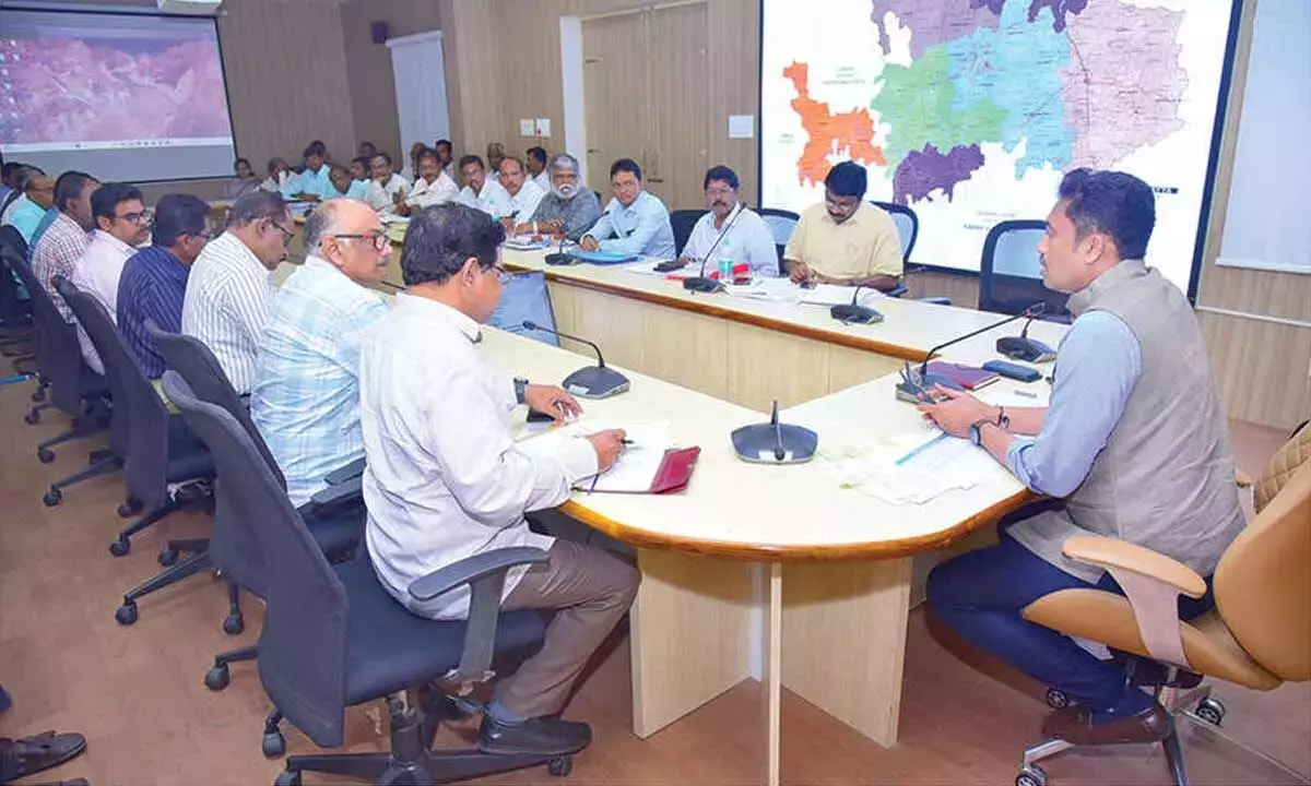 Andhra: अधिकारियों को निर्देश, 10 नवंबर तक सभी इंजीनियरिंग कार्य पूरे करें Andhra: अधिकारियों को निर्देश, 10 नवंबर तक सभी इंजीनियरिंग कार्य पूरे करें