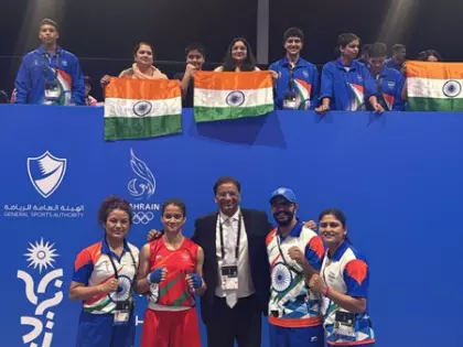 एशियाई युवा खेलों में भारतीय मुक्केबाजों ने रिकॉर्ड पदक जीतकर चमक बिखेरी एशियाई युवा खेलों में भारतीय मुक्केबाजों ने रिकॉर्ड पदक जीतकर चमक बिखेरी