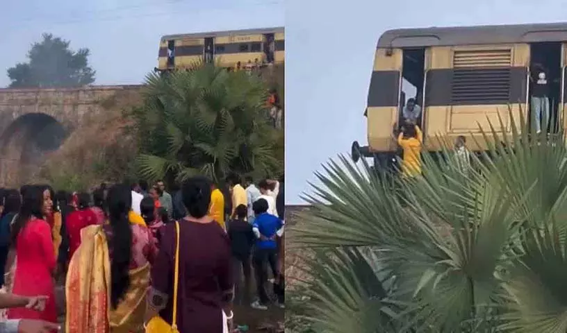 Loco pilot ने छठ प्रसाद के लिए पैसेंजर ट्रेन रोकी Loco pilot ने छठ प्रसाद के लिए पैसेंजर ट्रेन रोकी