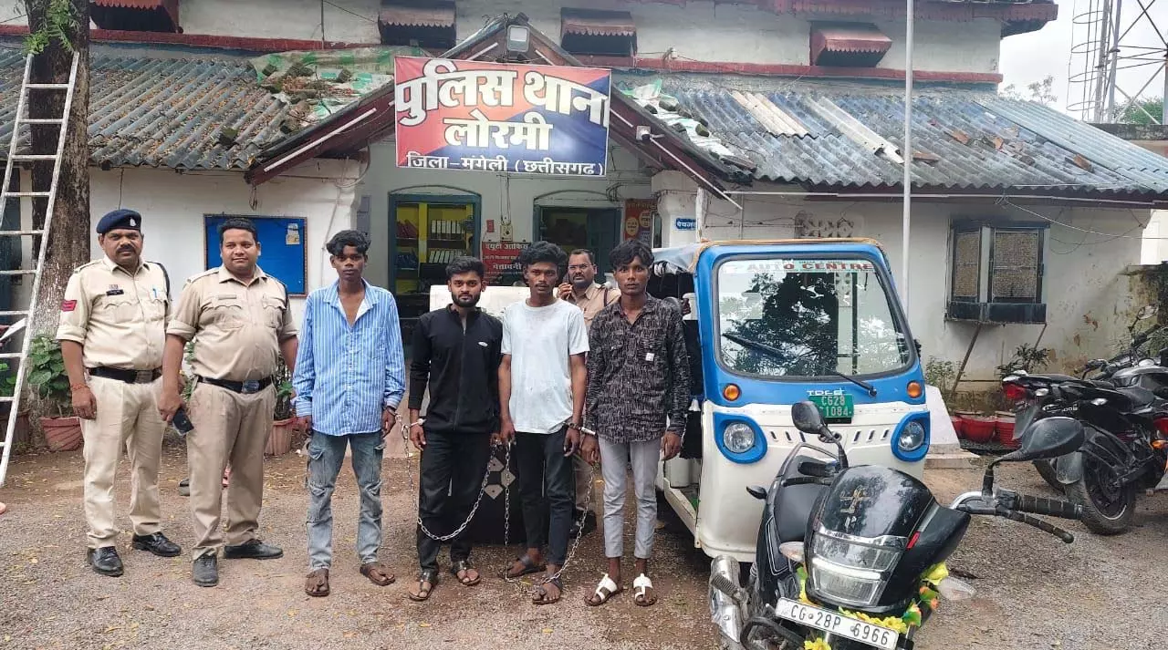 CG BREAKING: हाफ मर्डर के आरोपी 16 घंटे में गिरफ्तार CG BREAKING: हाफ मर्डर के आरोपी 16 घंटे में गिरफ्तार