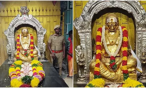 पसूमपोन में मुथुरामलिंग थेवर मेमोरियल में जयंती और गुरु पूजा समारोह पसूमपोन में मुथुरामलिंग थेवर मेमोरियल में जयंती और गुरु पूजा समारोह