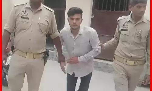 बड़ा एक्शन: भगवान राम पर अमर्यादित टिप्पणी करने वाला आरोपी गिरफ्तार, अब पैरों पर ठीक से खड़ा भी नहीं हो पा रहा