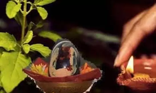 Tulsi Vivah: तुलसी के श्राप से भगवान शालिग्राम कैसे बने, क्या है लक्ष्मीजी से संबंध? Tulsi Vivah: तुलसी के श्राप से भगवान शालिग्राम कैसे बने, क्या है लक्ष्मीजी से संबंध?