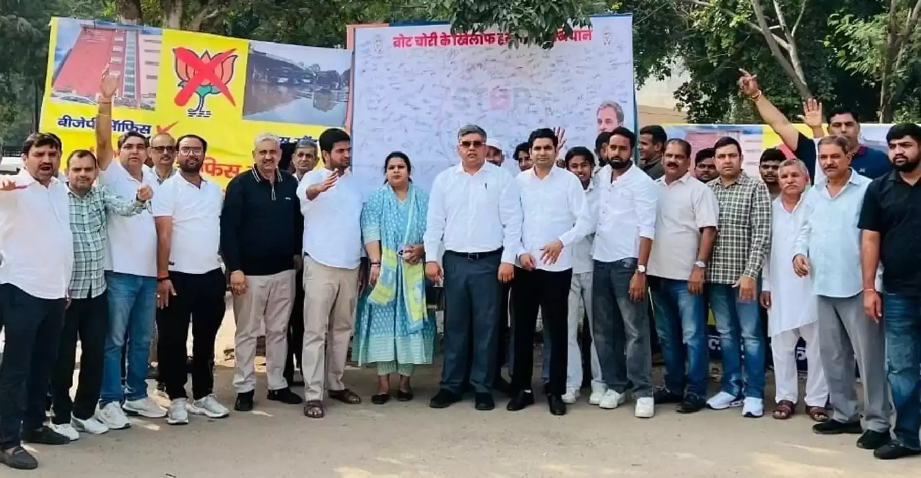 Gurugram: बस स्टैंड का वादा झूठा निकला, भाजपा व्यस्त अपने ऑफिस में: कटारिया