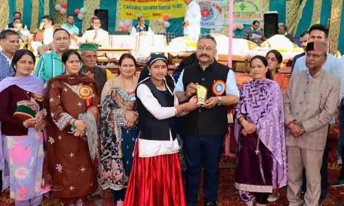 Himachal: मंत्री ने भनोग सरकारी स्कूल में नई विज्ञान प्रयोगशाला भवन का उद्घाटन किया Himachal: मंत्री ने भनोग सरकारी स्कूल में नई विज्ञान प्रयोगशाला भवन का उद्घाटन किया