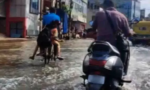 भारी बारिश के बाद Balasore में भीषण जलभराव