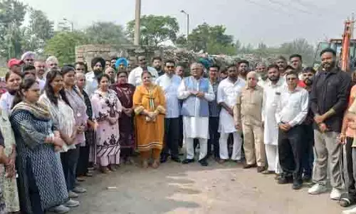 कूड़े के ढेर को लेकर जगराओं में उबाल, BJP नेता ने विधायक पर निष्क्रियता का आरोप लगाया