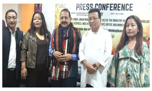जितेंद्र सिंह ने Mizoram का दौरा किया, केंद्रीय योजनाओं को मजबूत करने और भाजपा के विकास पर जोर दिया