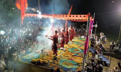 Gokak : घाटप्रभा नदी के किनारे गंगा आरती