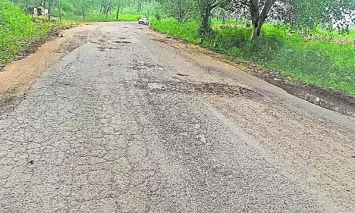 Ranebennur : ग्रामीण सड़कें खराब Ranebennur : ग्रामीण सड़कें खराब