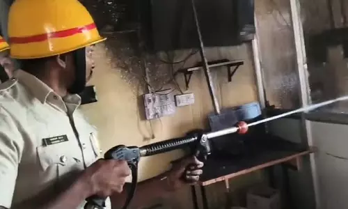Surpura : केपीएस स्कूल में आग लगने की घटना