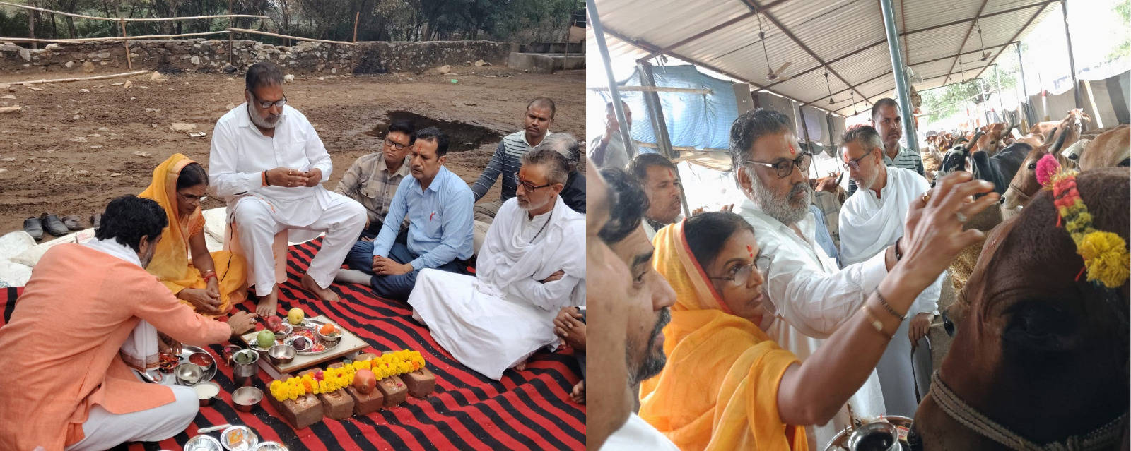 गोशाला के लिए दान देने से धन नहीं घटता बल्कि घर में समृद्धि आती है: शांति प्रकाश मोहता