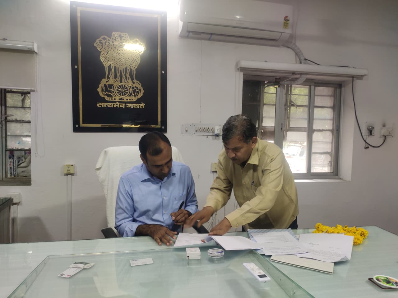 सरकार की मंशानुरूप टीम भावना से होगा स्वास्थ्य सेवाओं का क्रियान्वयन: CMHO डॉ. रामकेश गुर्जर