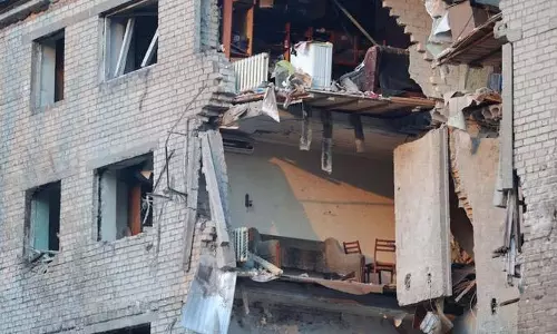 Russian के ड्रोन और मिसाइल हमलों से यूक्रेन में देशभर में बिजली कटौती