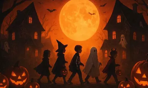 Halloween 2025: क्या यह सिर्फ मनोरंजन का पर्व है या शैतानी पूजा? जानिए इसके पीछे का इतिहास और रहस्य Halloween 2025: क्या यह सिर्फ मनोरंजन का पर्व है या शैतानी पूजा? जानिए इसके पीछे का इतिहास और रहस्य