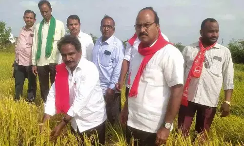 चक्रवात प्रभावित किसानों की मदद करे सरकार: सीपीएम राज्य सचिव John Wesley