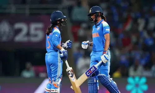 Harmanpreet ने अर्धशतक लगाया..नॉकआउट में रिकॉर्ड साझेदारी दर्ज की..!