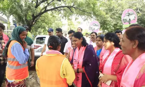 जुबली हिल्स में बीआरएस का नया जनसंपर्क अभियान जुबली हिल्स में बीआरएस का नया जनसंपर्क अभियान