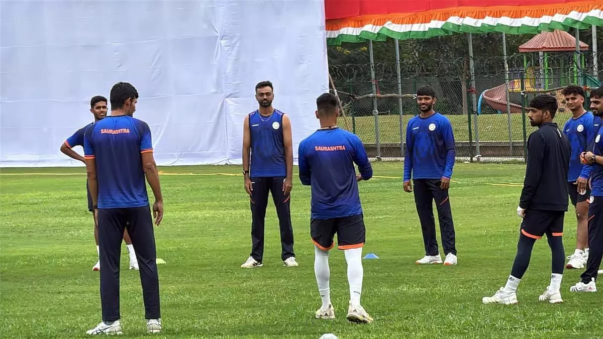 Maharashtra और सौराष्ट्र के बीच रणजी ट्रॉफी मैच 1 नवंबर से नासिक में शुरू होगा Maharashtra और सौराष्ट्र के बीच रणजी ट्रॉफी मैच 1 नवंबर से नासिक में शुरू होगा
