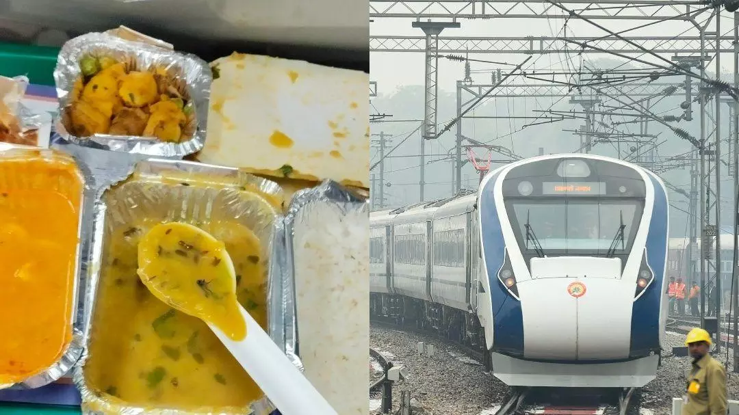 Kerala: करंट बुकिंग यात्रियों का आरोप, वंदे भारत ट्रेन में स्टाफ ने नहीं दिया खाना Kerala: करंट बुकिंग यात्रियों का आरोप, वंदे भारत ट्रेन में स्टाफ ने नहीं दिया खाना