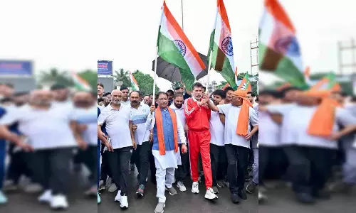 मुख्यमंत्री ने दिलाई राष्ट्रीय एकता की शपथ: स्कूली बच्चों, जनप्रतिनिधियों और आमजनों के साथ ‘एकता दौड़’ में हुए शामिल