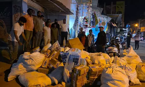 Hoskote : 100 किलो प्लास्टिक जब्त