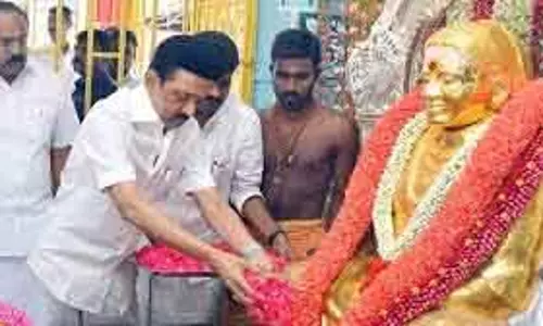 स्टालिन ने मुथुरामलिंगा थेवर को भारत रत्न देने की वकालत की
