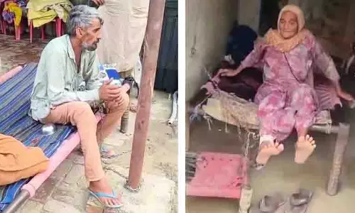 मानवाधिकार आयोग ने Muktsar village में जंजीरों में जकड़ी महिला और उसके बेटे के मामले में स्वतः संज्ञान लिया मानवाधिकार आयोग ने Muktsar village में जंजीरों में जकड़ी महिला और उसके बेटे के मामले में स्वतः संज्ञान लिया