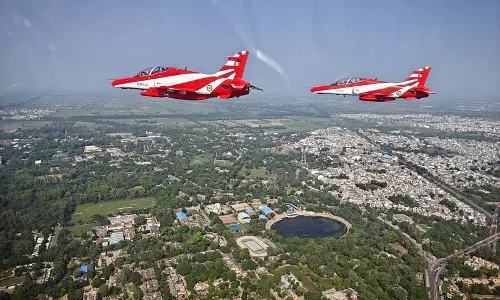 भारतीय वायु सेना Guwahati के ऊपर भव्य उड़ान प्रदर्शन के लिए तैयार