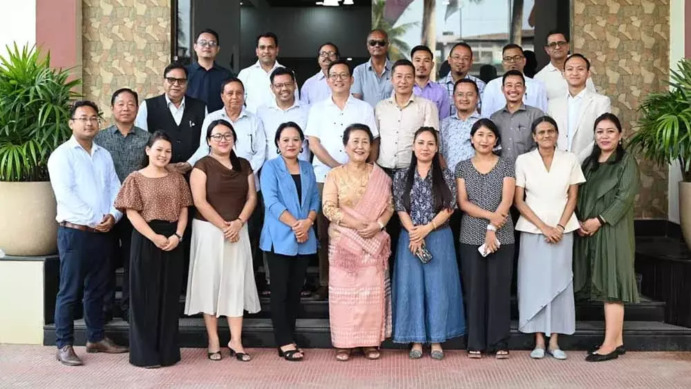 Nagaland एएनपीएसए डीएमयू इकाई ने नई कार्यकारी टीम का चुनाव किया