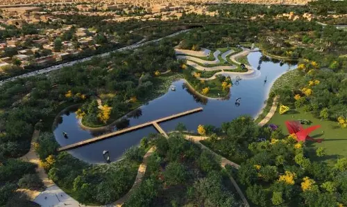 Riyadh में पुराने एयरबेस पर बन रहा हरा-भरा किंग सलमान पार्क