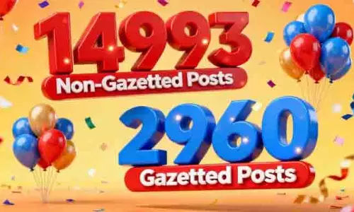 J&K में 32 विभागों में 2,960 राजपत्रित और 14,993 अराजपत्रित रिक्तियां हैं