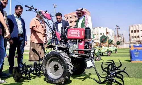 Yemen के किसानों को आधुनिक खेती उपकरण और प्रशिक्षण दिया गया