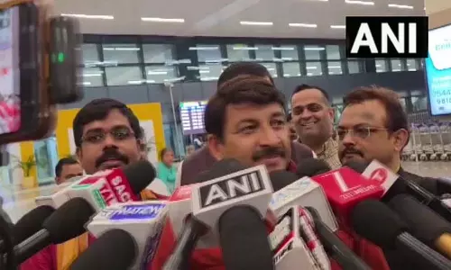 एनडीए के घोषणापत्र पर बोले सांसद मनोज तिवारी एनडीए के घोषणापत्र पर बोले सांसद मनोज तिवारी