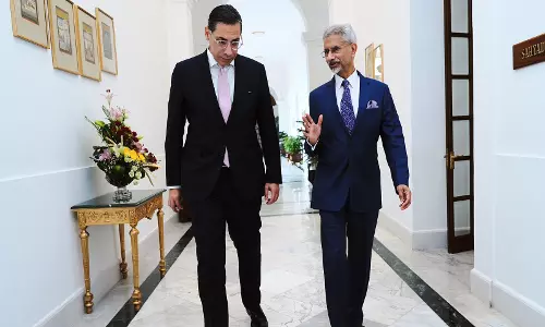 साइप्रस के विदेश मंत्री कोम्बोस, जयशंकर ने नई दिल्ली-नोकिसिया संबंधों में प्रगति पर संतुष्टि व्यक्त की
