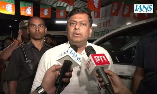 खड़गे के आरएसएस बयान पर बीजेपी सांसद सुकांत मजूमदार का पलटवा खड़गे के आरएसएस बयान पर बीजेपी सांसद सुकांत मजूमदार का पलटवा