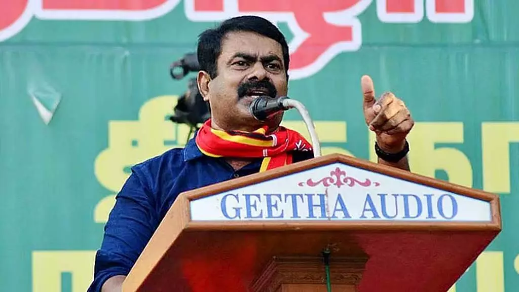 प्रधानमंत्री मोदी को तमिलनाडु के लोगों से माफी मांगनी चाहिए: Seeman प्रधानमंत्री मोदी को तमिलनाडु के लोगों से माफी मांगनी चाहिए: Seeman