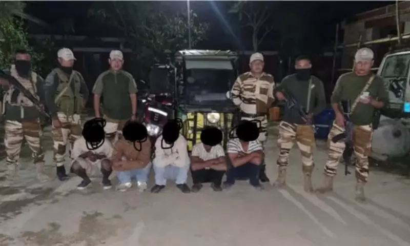 Manipur पुलिस ने काकचिंग हमले के मामले में दो किशोरों समेत पांच गिरफ्तार Manipur पुलिस ने काकचिंग हमले के मामले में दो किशोरों समेत पांच गिरफ्तार