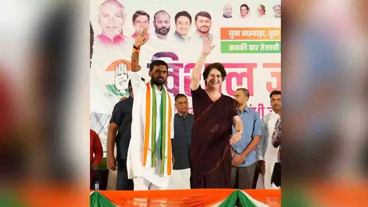 Bihar में मोन्था चक्रवात से राजनीतिक रैलियां प्रभावित Bihar में मोन्था चक्रवात से राजनीतिक रैलियां प्रभावित